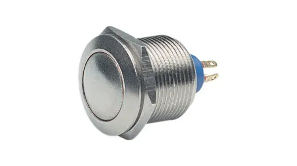 Produktfoto 1 von APEM AV Druckschalter Panel Ø 15 mm, 2P / 1 A 48 V dc 250 V ac, IP65