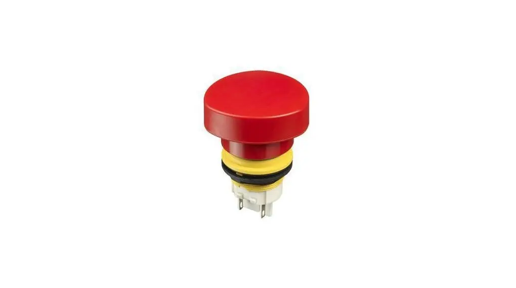 Produktfoto 1 von APEM EC Not-Aus-Drucktaster, Ø 22 mm, SPNC IP65