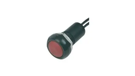 Produktfoto 1 von APEM IP Druckschalter Blau, Grün, Rot, Weiß, Gelb Tastend Panel Ø 13.6 mm / 300mA 48 V dc 48 V ac, IP67