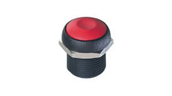 Produktfoto 1 von APEM IR Druckschalter Blau, Grün, Superrot, Weiß, Gelb Rastend Panel / 100 mA 24 V dc 250 V ac, IP40