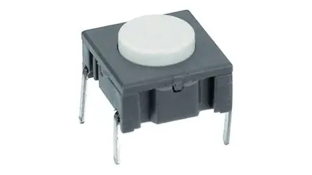 Produktfoto 1 von APEM IP67 Taster Drucktaster 50mA Schwarz Panel