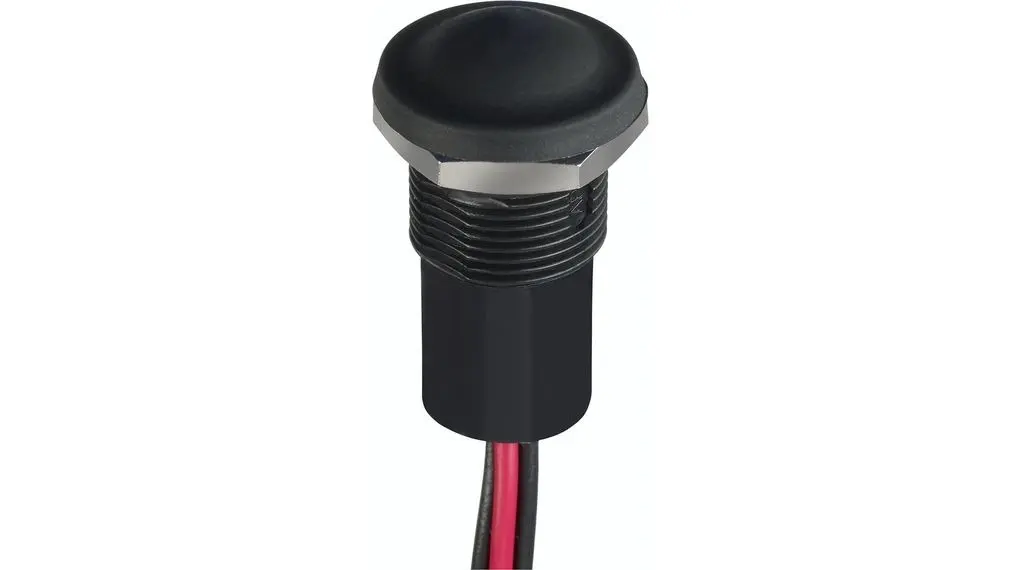 Produktfoto 1 von APEM IX Druckschalter Blau, Grün, Rot, Weiß, Gelb Tastend Panel / 100 mA 28 V dc, IP40, IP69K