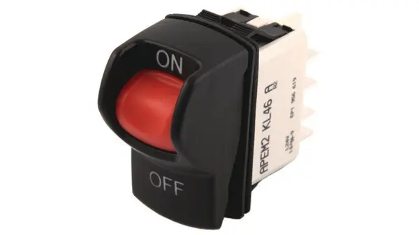 Produktfoto 1 von APEM Panel Kippschalter Ein-Ein, IP68