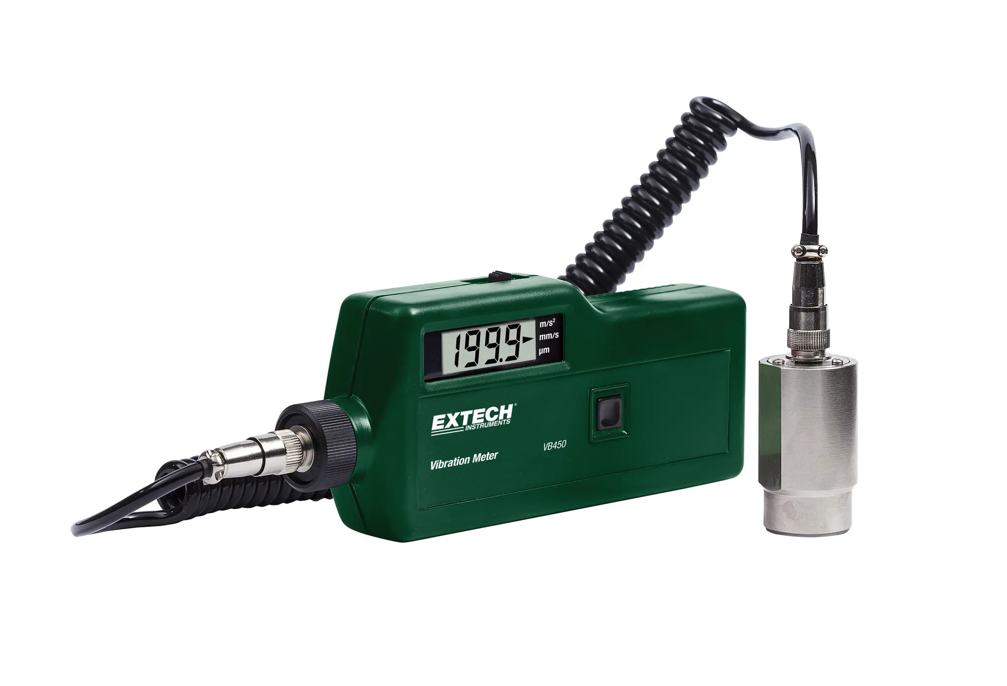 Produktfoto 1 von Extech VB450, Geschwindigkeit, Beschleunigung, Verdrängung Schwingungsmessgerät 0.01g → 20.38g