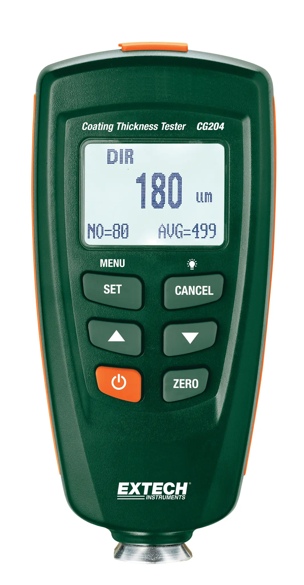 Produktfoto 1 von Extech CG204 Materialdickenlehre mit Digital Anzeige ±3 % / 0.1 μm
