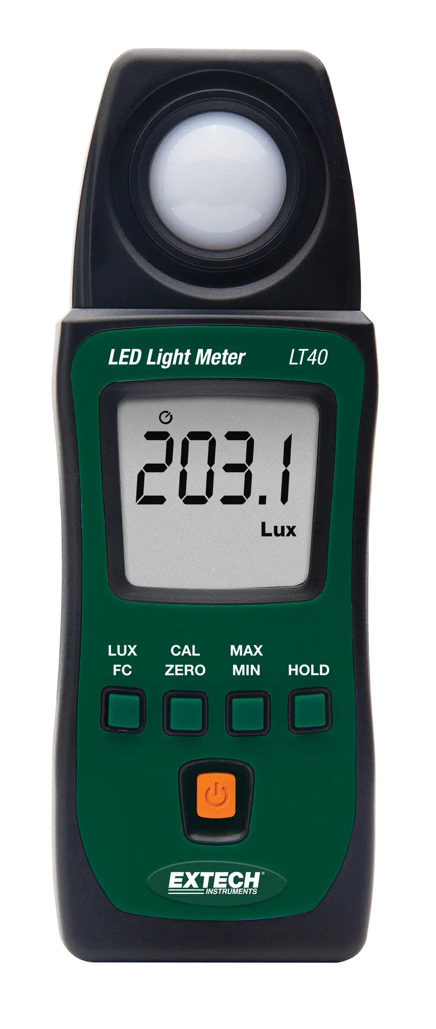 Produktfoto 1 von Extech LT40 Luxmeter 999.9lx, bis 400000 lx, ±3 %
