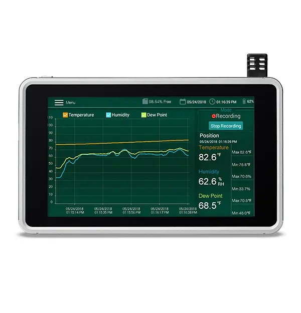 Produktfoto 1 von Extech RH550 Grafik Kurvenschreiber Luftfeuchtigkeit, Temperatur