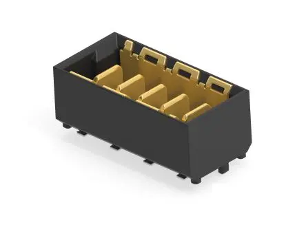 Produktfoto 1 von Fischer ERNI MicroSpeed Power Module Gehäuse Vertikal, 5-polig / 1-reihig, Raster 2 mm Raster Oberfläche,