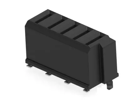 Produktfoto 1 von Fischer ERNI MicroSpeed Power Module Gehäuse Vertikal, 5-polig / 1-reihig, Raster 2 mm Raster Platine, Platine-Platine,