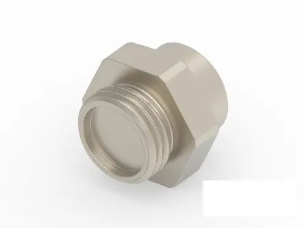 Produktfoto 1 von Fischer Hellbraun Steckverbindermutter Anschluss-Hardware M8-Stecker 9 mm