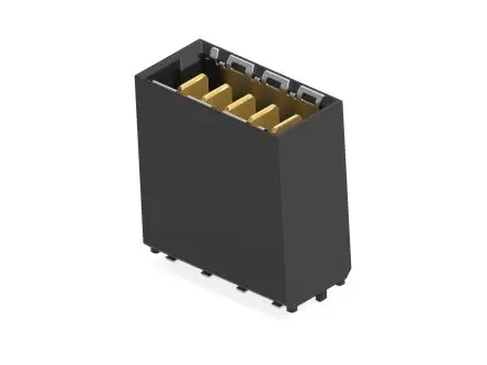 Produktfoto 1 von Fischer ERNI MicroSpeed Power Module Gehäuse Vertikal, 5-polig / 1-reihig, Raster 2 mm Raster Platine, Platine-Platine,