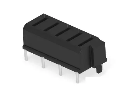 Produktfoto 1 von Fischer ERNI MicroSpeed Power Module Gehäuse Vertikal, 5-polig / 1-reihig, Raster 2 mm Raster Platine, Platine-Platine,