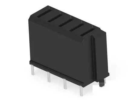 Produktfoto 1 von Fischer ERNI MicroSpeed Power Module Gehäuse Vertikal, 5-polig / 1-reihig, Raster 2 mm Raster Platine, Platine-Platine,