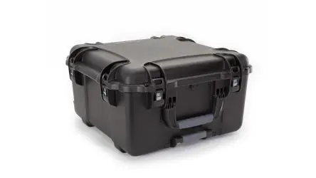 Nanuk 968 Wasserbeständig Harz Kunstharz Wasserdicht Transportkoffer Schwarz mit Rädern 345 mm 610 mm 627 mm