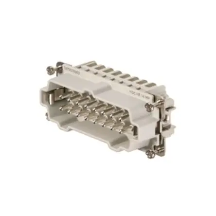 Produktfoto 1 von Weidmüller HE Kontakteinsatz Stecker, 16-polig 16A, Kontakteinsatz