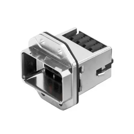 Produktfoto 1 von Weidmüller 2493 Netzstecker Buchse, 5-polig 16A, Schraubanschlussklemme, Netzstecker