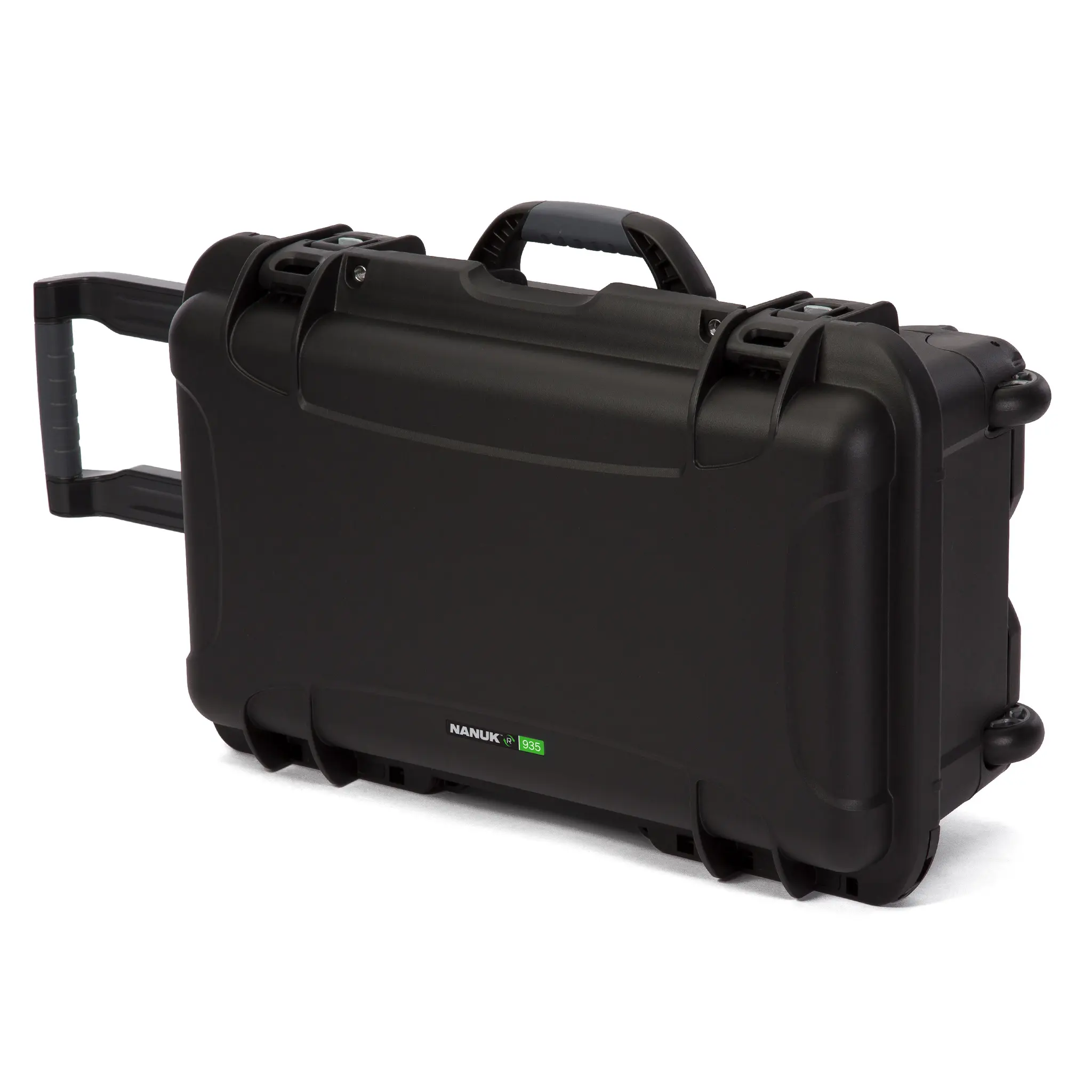 Produktfoto 1 von Nanuk Nanuk-R Wasserdicht/Wasserbeständig Recyceltes Harz Kunststoff Wasserdicht Tasche Schwarz mit Rädern 9 in,