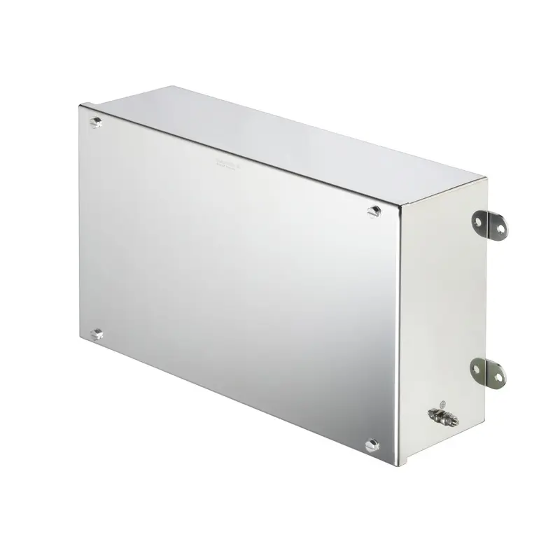 Produktfoto 1 von Weidmüller Klippon STB; Gehäuse; Edelstahl 316; Grau IP66 Breite 130 mm Höhe 250 mm Länge 400 mm