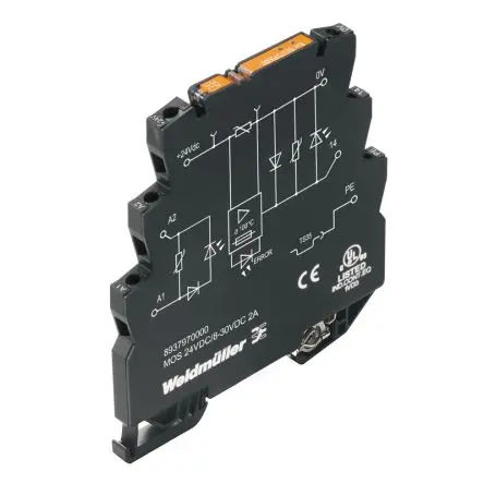 Produktfoto 1 von Weidmüller MOS Fahrgestell Halbleiterausgang, 1 Öffner 30 V ac/dc 24V ac/dc / 2 A