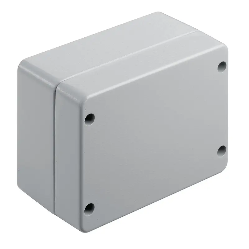 Produktfoto 1 von Weidmüller Klippon K Aluminium Gehäuse Silbergrau IP66, IP40, IP68 ATEX, IECEx, HxBxT 130 mm, 170 mm x 90 mm