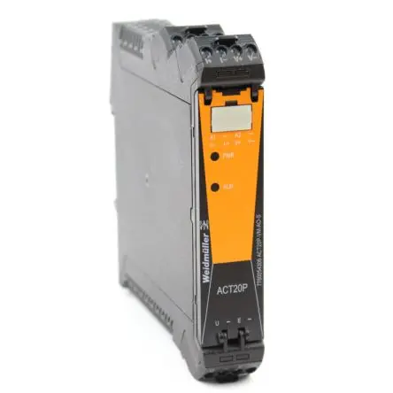 Produktfoto 1 von Weidmüller Serie ACT20P Signalkonverter 240V, Spannung 400 V ac/dc, 600 V ac/dc EIN / Analog 4 → 20 mA AUS