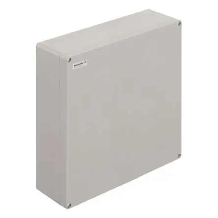 Produktfoto 1 von Weidmüller Klippon POK; Gehäuse; GF Polyester; Grau IP66 Breite 120 mm Höhe 405 mm Länge 400 mm