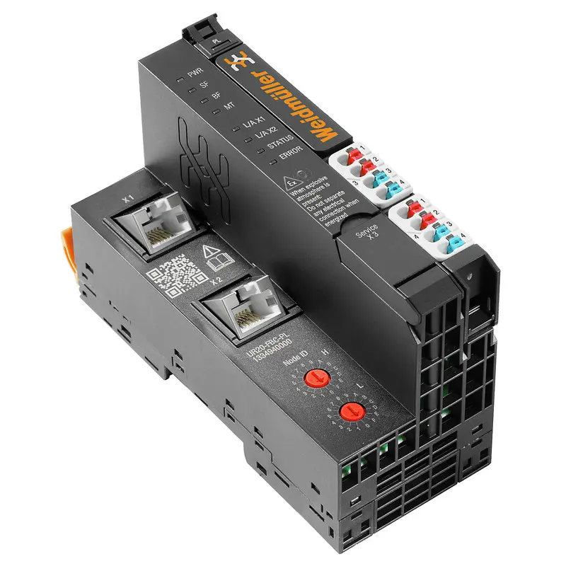 Produktfoto 1 von Weidmüller UR20 Feldbusmodule für Ferngesteuertes E/A-Modul 24 V