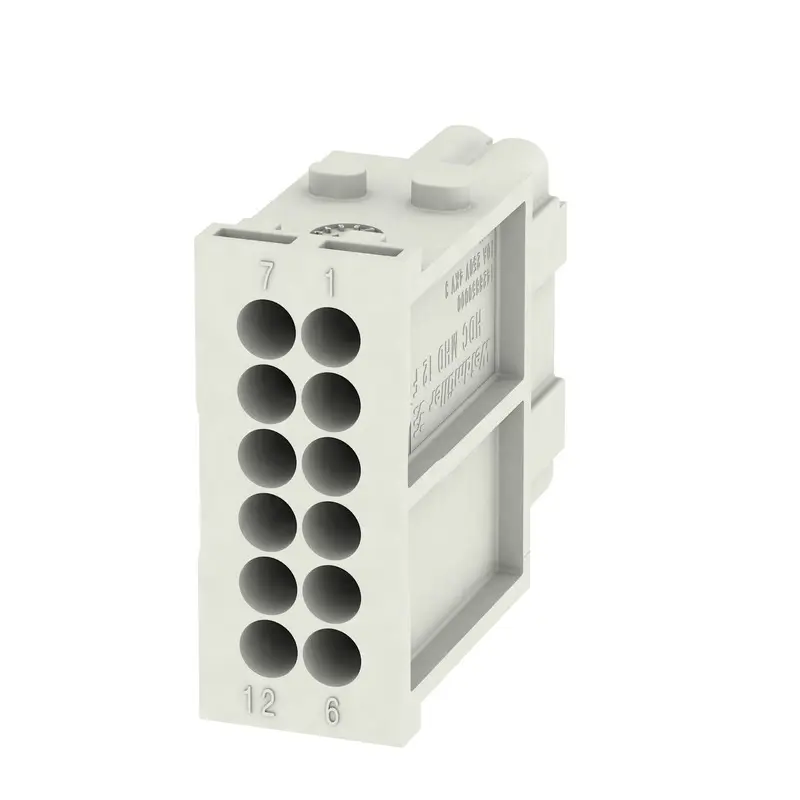 Produktfoto 1 von Weidmüller ModuPlug Industrie-Steckverbinder Kontakteinsatz, 12-polig 10A Buchse, Modul Einsatz Crimp