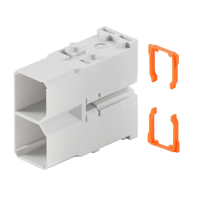 Produktfoto 1 von Weidmüller ModuPlug Industrie-Steckverbinder Kontakteinsatz, 2-polig Stecker, Modul Einsatz Crimp