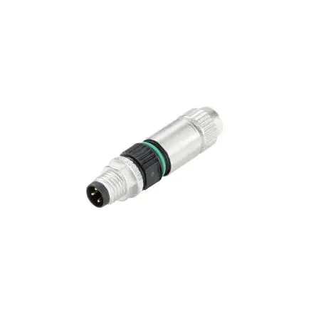 Produktfoto 1 von Weidmüller SAIS M8 Anschluss Stecker, Buchse 3-polig Stecker/Buchse 4A Kabel IP67