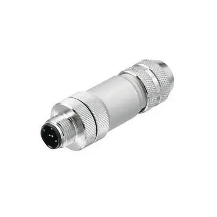 Produktfoto 1 von Weidmüller SAIS M12 Anschluss Stecker, Buchse 5-polig Stecker/Buchse 4A Schraubanschlussklemme IP67