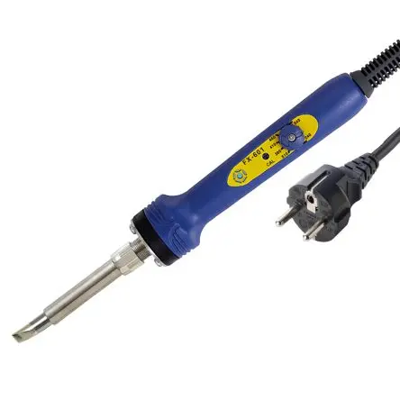 Produktfoto 1 von Hakko FX601 Elektrisch Lötkolben EU Lötwerkzeug mit T19-D65, T18 Lötspitze 100V, 240 V / 50 W