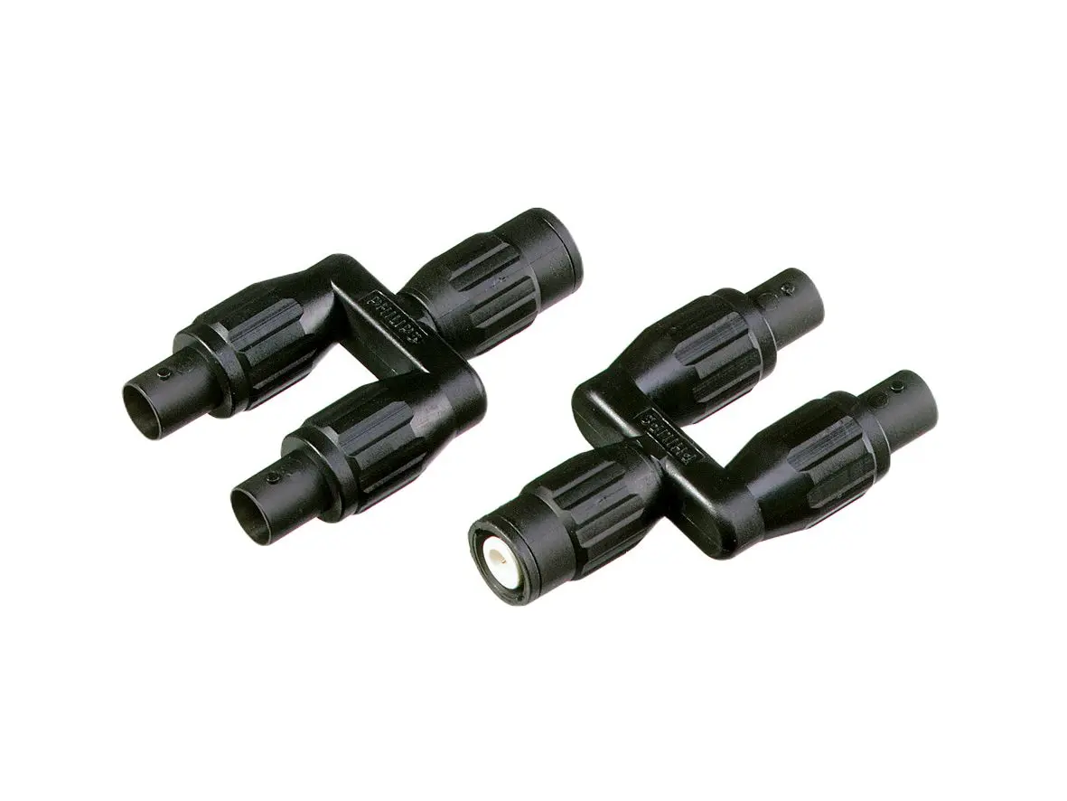 Produktfoto 1 von Fluke Prüfsteckverbinder-Adapter Schwarz Stecker 600 Vrms