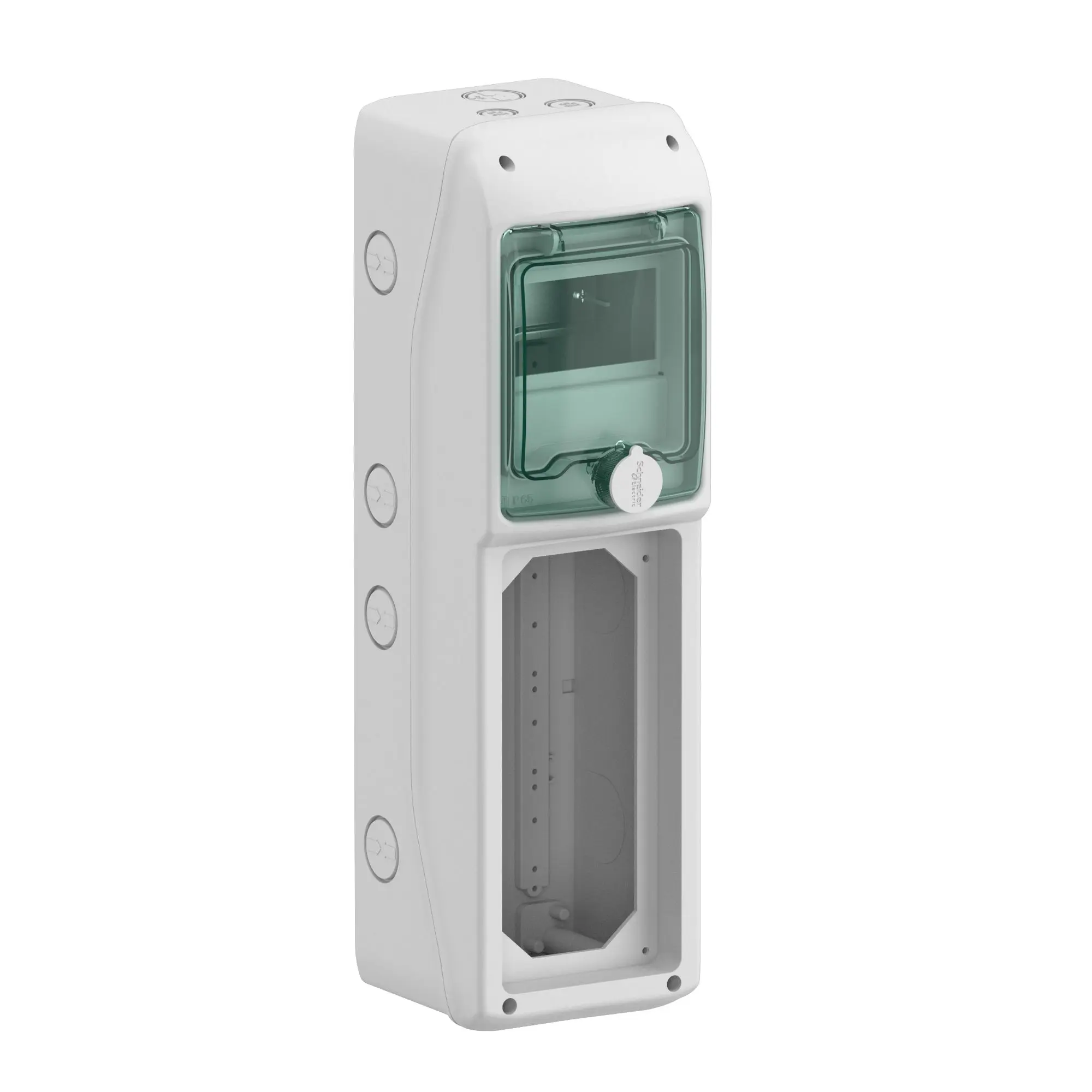 Produktfoto 1 von Schneider Electric Installationsdose 1 Ausgänge Weiß Polymer 138 mm x 460 mm 460 mm