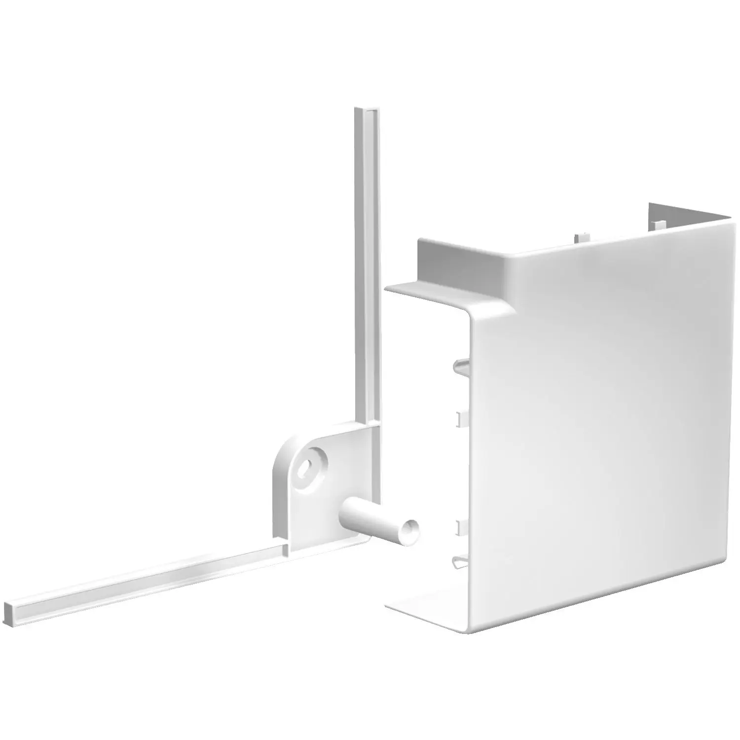 Produktfoto 1 von Schneider Electric OptiLine 45 Weiß, 57 mm x 102 mm Absolut, Länge 102 mm