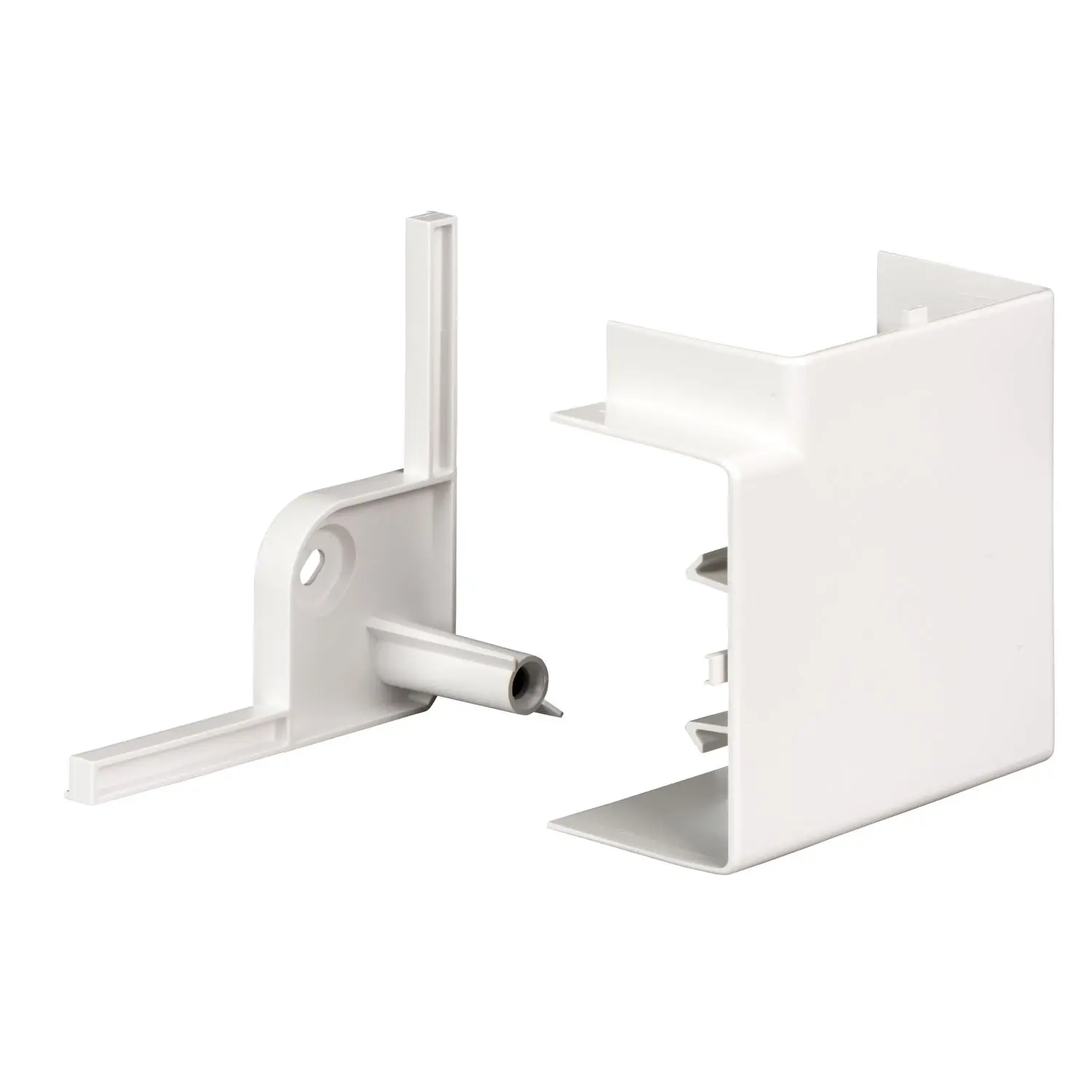 Produktfoto 1 von Schneider Electric OptiLine 45 Weiß, 57 mm x 122 mm Absolut, Länge 122 mm