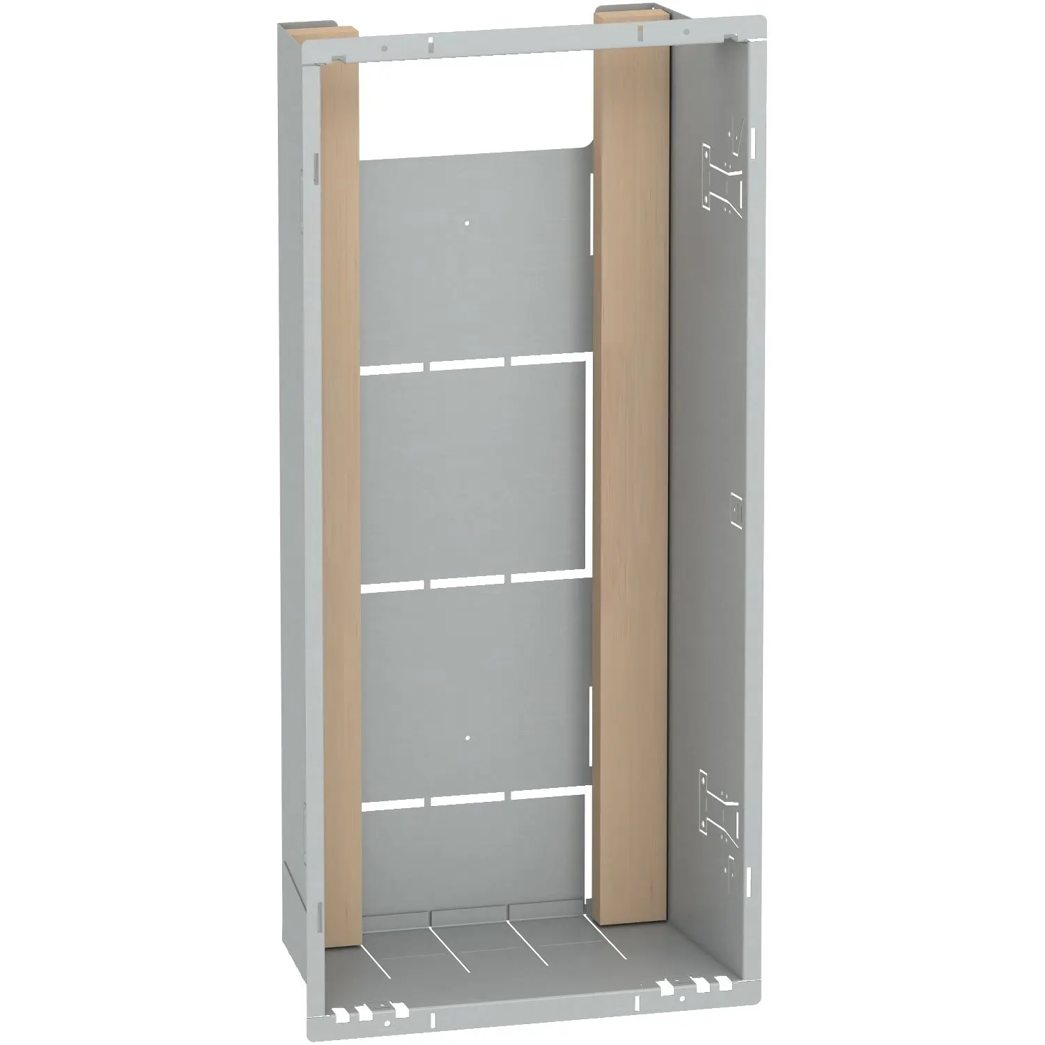 Produktfoto 1 von Schneider Electric Installationsdose Weiß Stahlblech 280 mm x 620 mm 620 mm