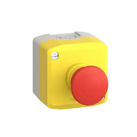 Produktfoto 1 von Schneider Electric Harmony XALK Not-Aus-Schalter, 22 mm, Rot, Drehfreigabe, Pilzkopf, Polycarbonat, IP69K, IP69, IP67,