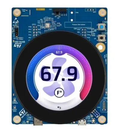 Produktfoto 1 von STMicroelectronics Discovery-Kits mit STM32U5x9NJ-MCUs Flash, Starterkit Evaluierungsplatine ARM Cortex M33 ARM