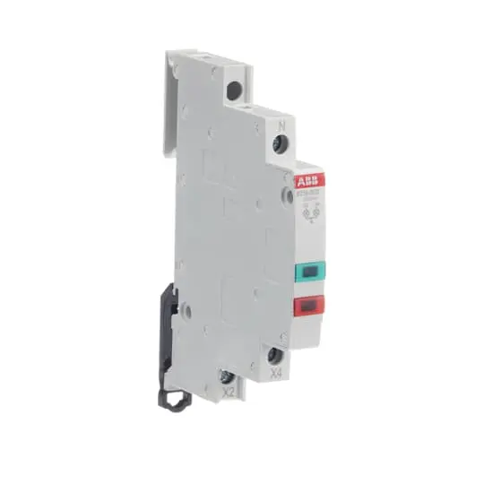 Produktfoto 1 von ABB Leuchtmelder E219 230V ac Rot/Grün LED DIN-Schiene