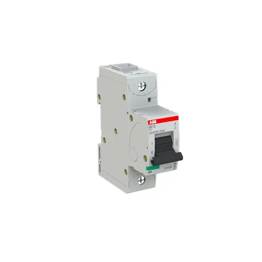 ABB S801 Schutzschalter Typ C, Pol 1-polig 10 A 400 V ac, Abschaltvermögen 50 kA 125 V dc
