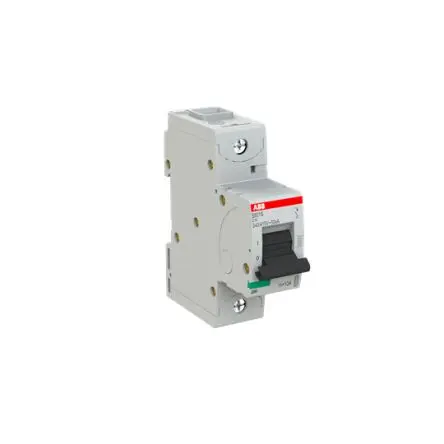 Produktfoto 1 von ABB S801 Schutzschalter Typ C, Pol 1-polig 10A 400V ac, Abschaltvermögen 15 kA 125 V dc