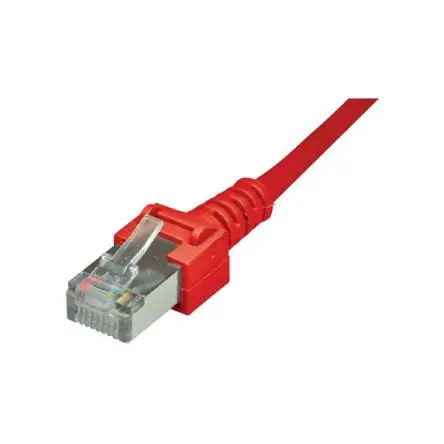 Produktfoto 1 von Dätwyler Cables Cat.5 Cat5-Kabel, 10 m, Rot Verzinnte Kupferlegierungsummantelung Stecker, A RJ45 Stecker, B RJ45,