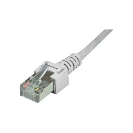 Produktfoto 1 von Dätwyler Cables Cat5-Kabel, 1 m, Grau, A Gerade Stecker Verzinnte Kupferlegierungsummantelung Stecker, B Gerade,