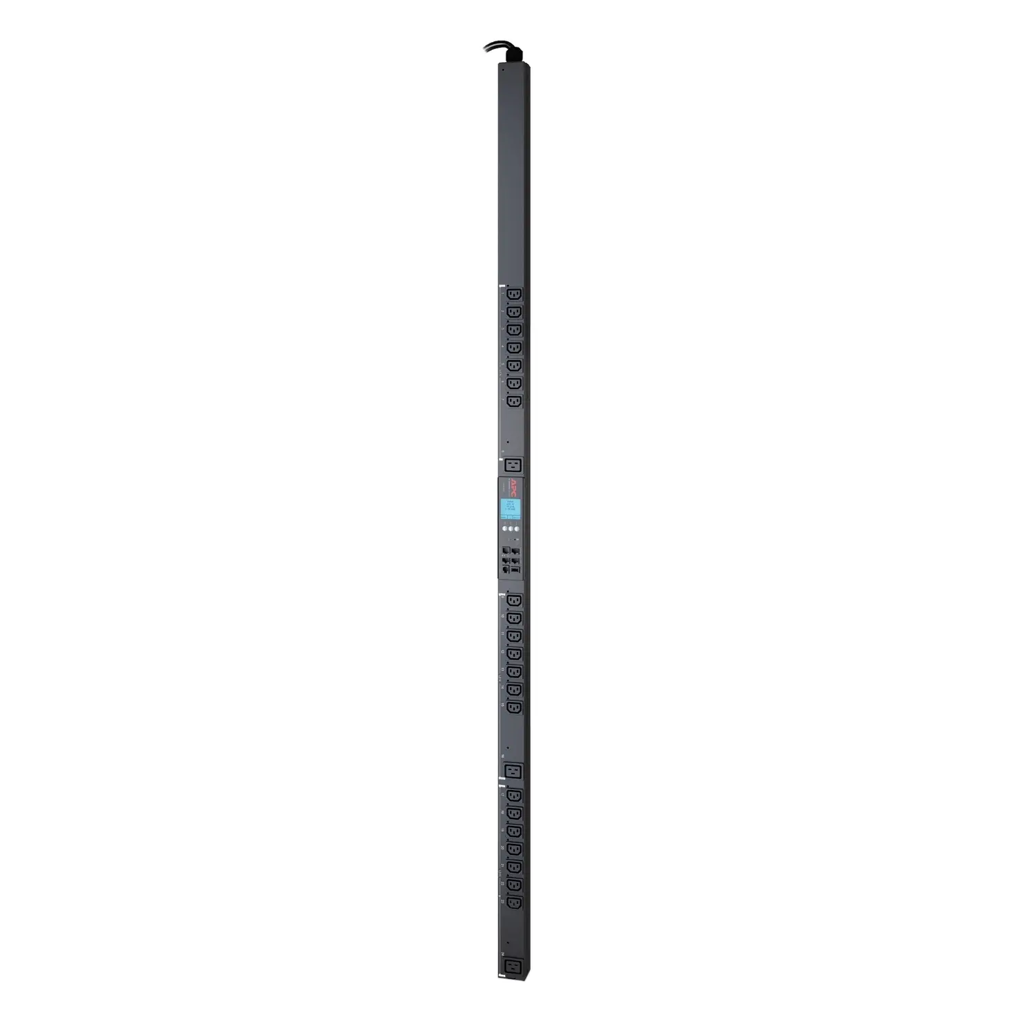 Produktfoto 1 von APC AP8 IEC C13, IEC C19 Steckdoseneinheit Überspannungsschutz, 24-fach 16A IEC, 1.83m Kabel, 230 V