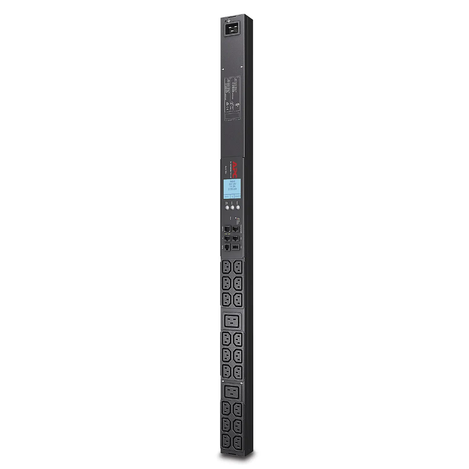 Produktfoto 1 von APC AP8 IEC C19, IEC C13 Steckdoseneinheit, 20-fach 16A IEC 60320 C20, 230 V