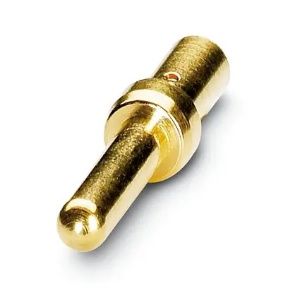 Produktfoto 1 von Phoenix Contact RC-1KP2000 Crimpkontakt, Stecker Crimpbefestigung 20 AWG, Gold 17 AWG