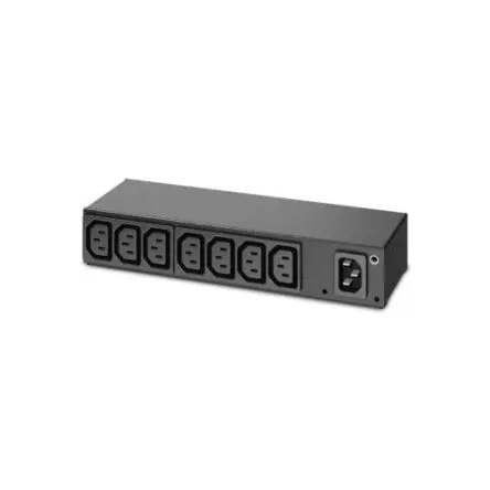Produktfoto 1 von APC AP60 IEC C13 Steckdosenleiste, 8-fach 12A IEC 60320 C14, 240V