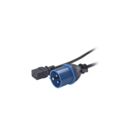 Produktfoto 1 von APC Netzkabel, A Gerade, B Gerade, 2.5 m Schwarz, 250V