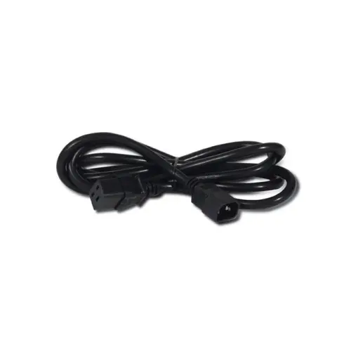 Produktfoto 1 von APC Netzkabel, A IEC C14, B IEC C19, 2 m Schwarz, 250 V